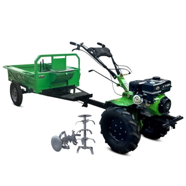 მოტობლოკი EL MATADOR ბენზინზე 9 ცხ.ძ. + მისაბმელი